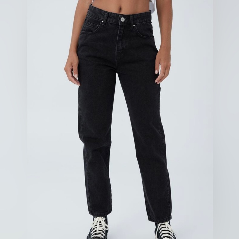 Cotton On Black Mom Jean